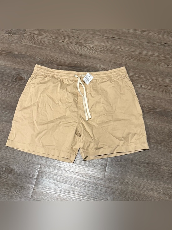 J. Crew Other - J. Crew Beige Cotton Blend Dock Shorts with Drawstring
